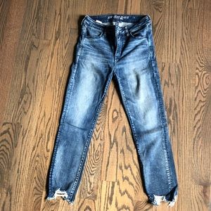 American Eagle hi-rise jegging crop